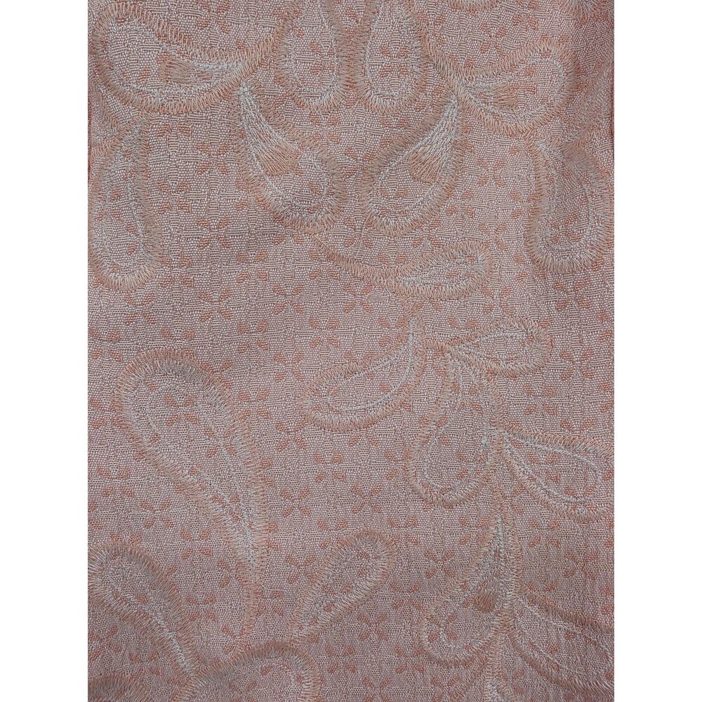 Antonio Melani Blush Pink Floral Scalloped Sleeveless Sheath Dress Size 2 - Picture 10 of 13